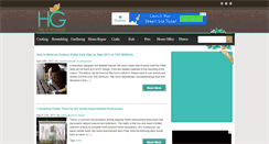 Desktop Screenshot of hgdiy.com